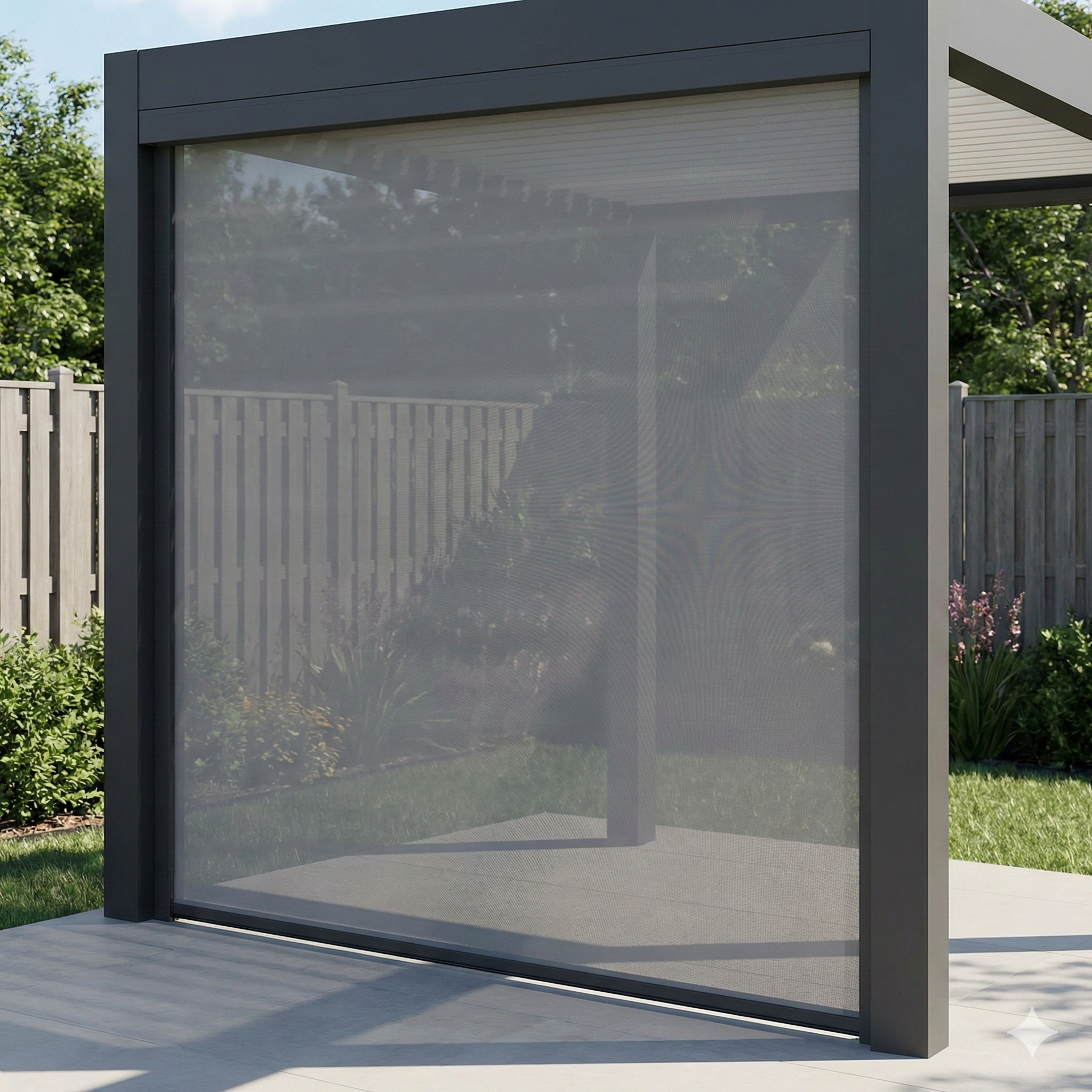 Oasis Motorized Screen & Privacy Package