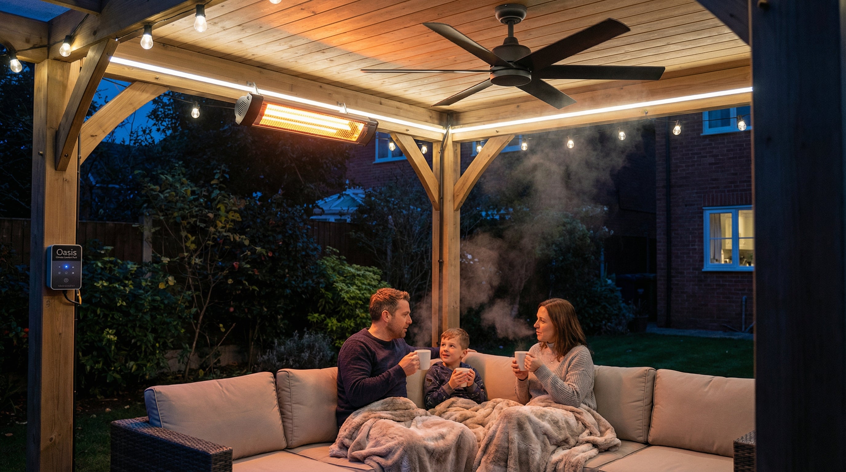 Oasis Climate Comfort Pack – Heater & Fan Bundle